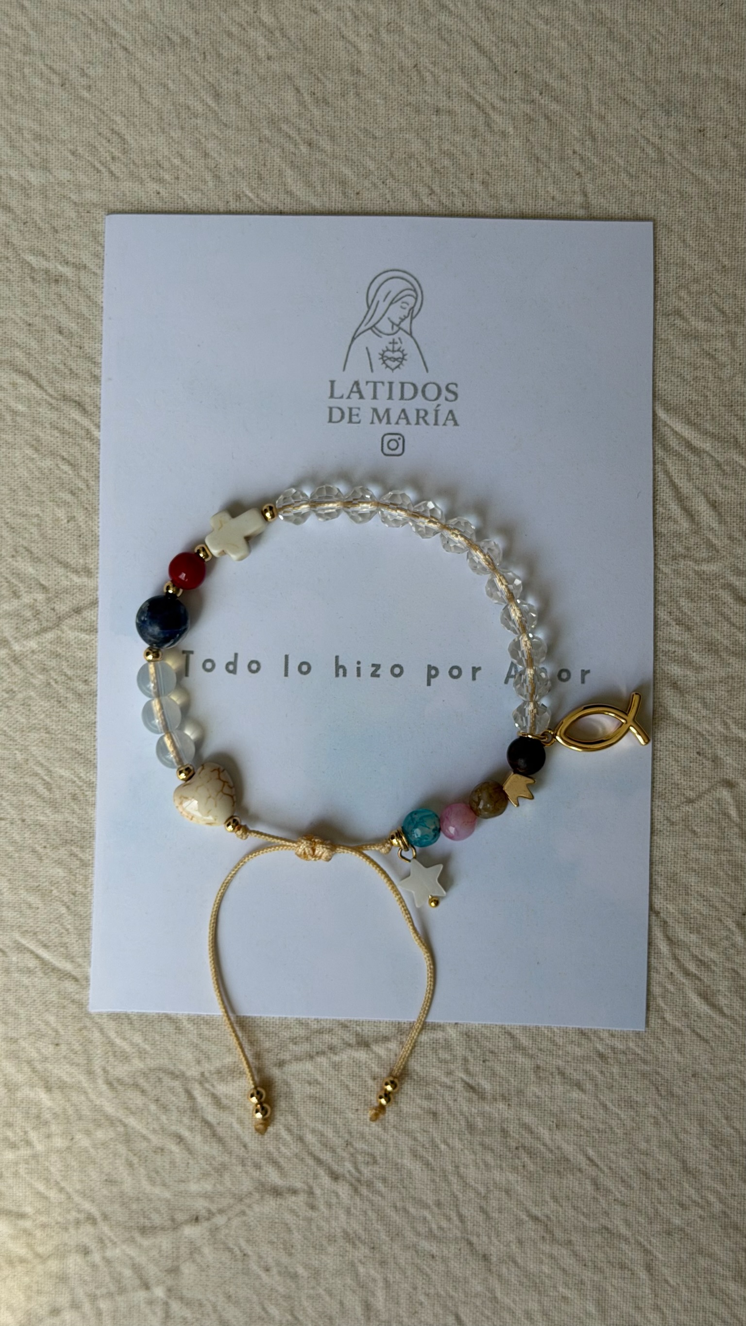 Pulsera historia de Jesús