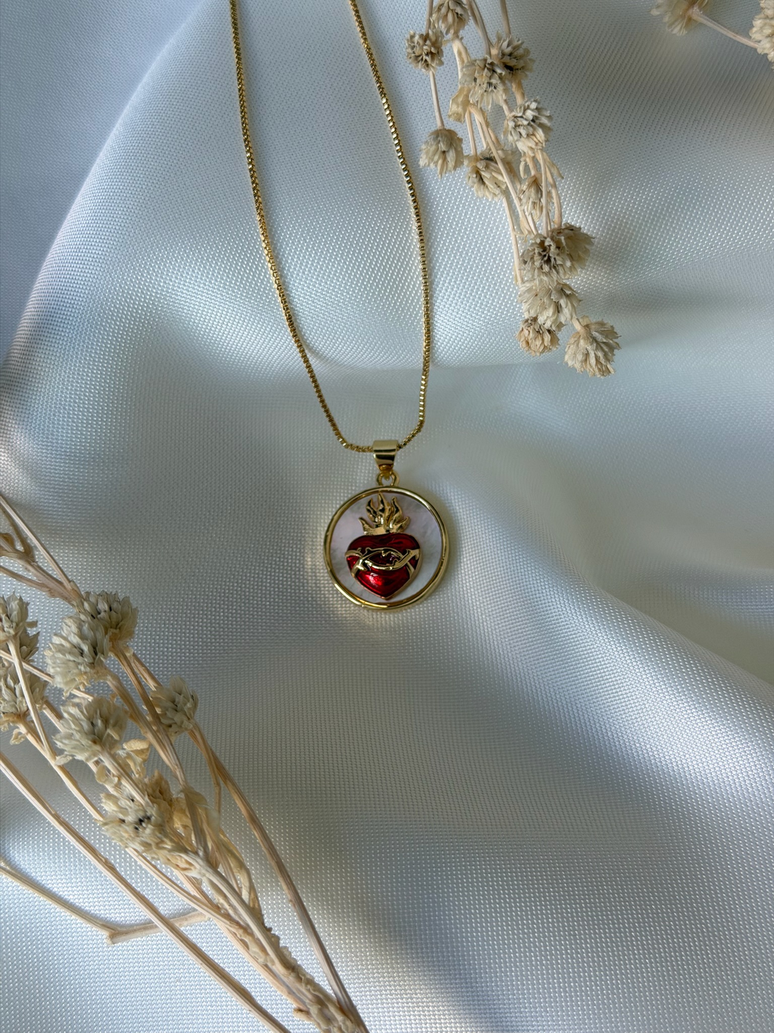 Collar perla madre